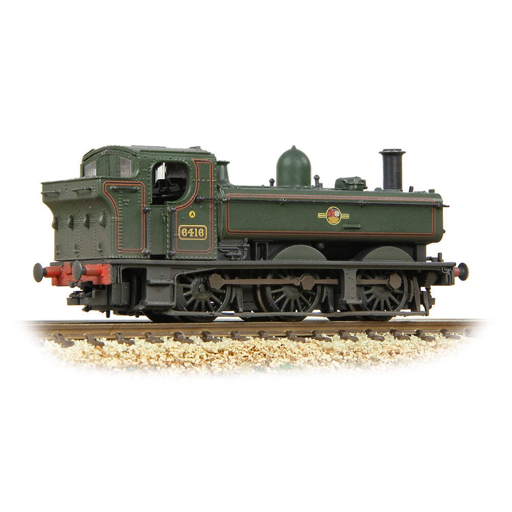 Graham Farish 371-987B N Gauge BR Green (Late) 64XX Pannier Tank 6416 [W]