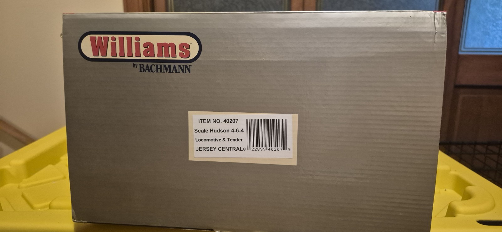 Williams Scale Hudson New Jersey Central Engine Compat. w/ MTH Lionel Nice N.I.B