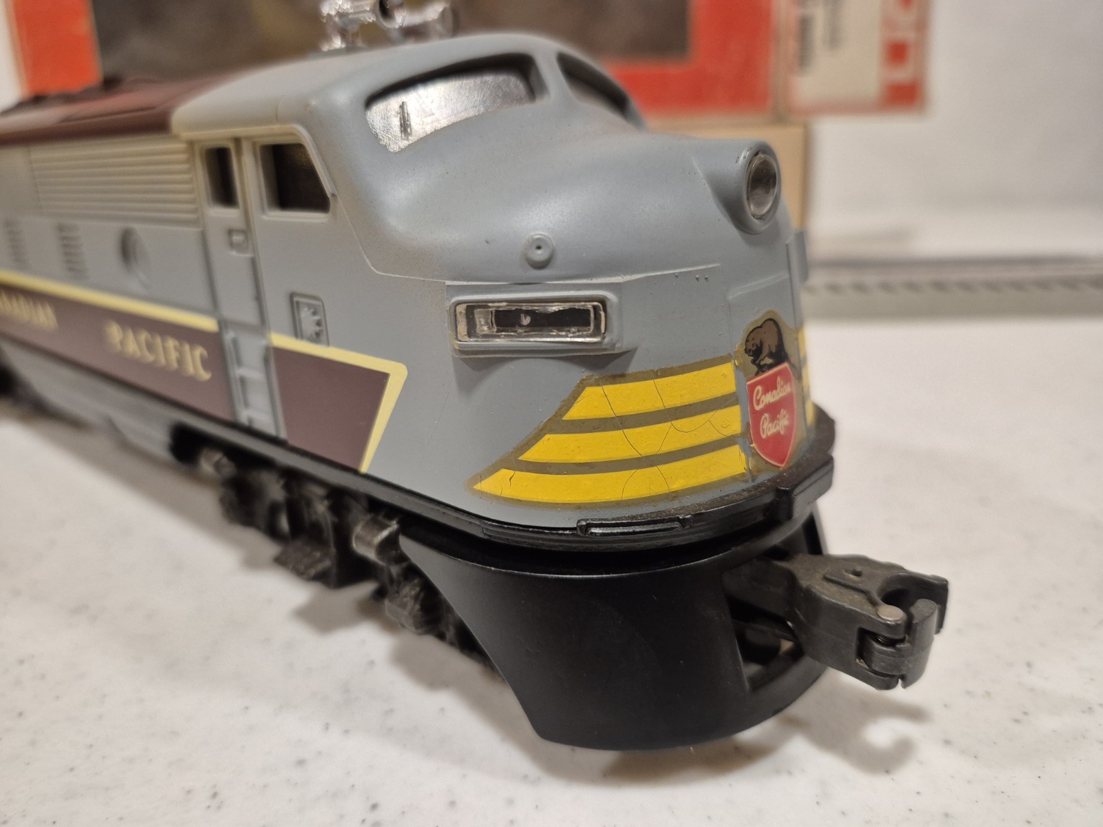 Lionel O Gauge 6-8366 Canadian Pacific F-3 Dummy A Diesel