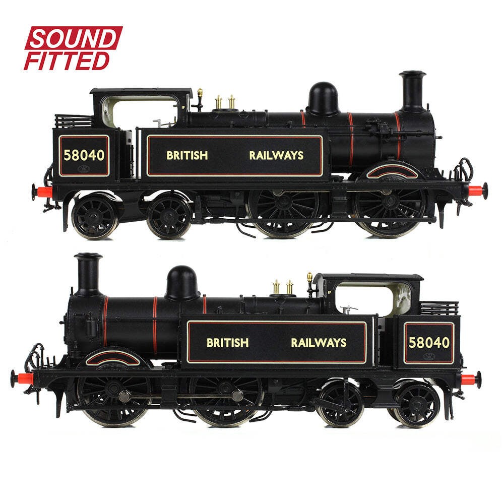 Bachmann 31-743ASF OO Gauge MR 1532 (1P) Tank 58040 BR Lined Black DCC SOUND