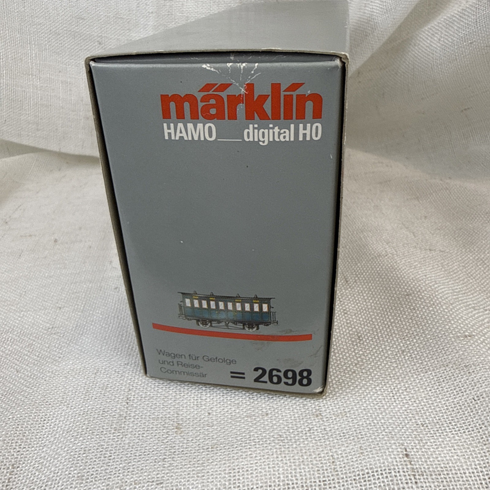 Marklin Digital Ho King Ludwig Service Wagon #2698 Car #2 , NEW In Mint Box