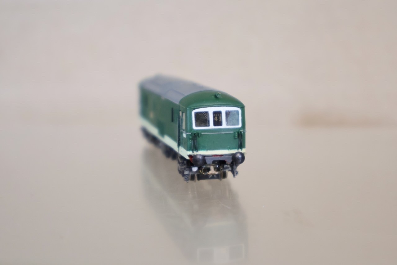 CJM SILVER FOX MODELS KIT BUILT BR GREEN CLASS 73 LOCOMOTIVE E6004 on