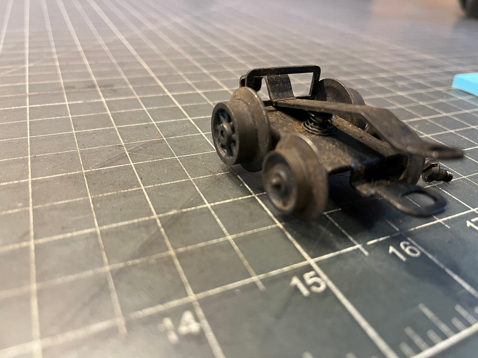 Lionel Train 2037 2018 2026 2029 Locomotive 4 WHEEL TRAILING TRUCK PART LOT C2