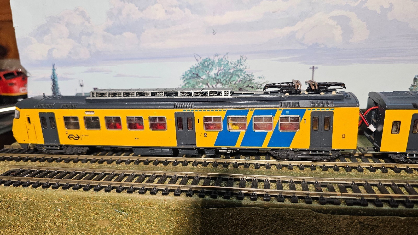 Fleischmann “Sprinter” Two Car Rail Car – GORGEOUS SET!!