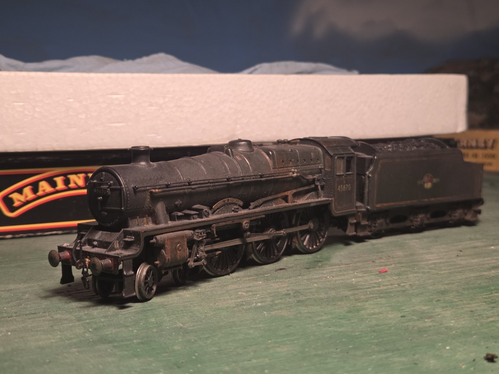 Mainline Railways Jubilee 4-6-0 Tender Drive WEATHERED