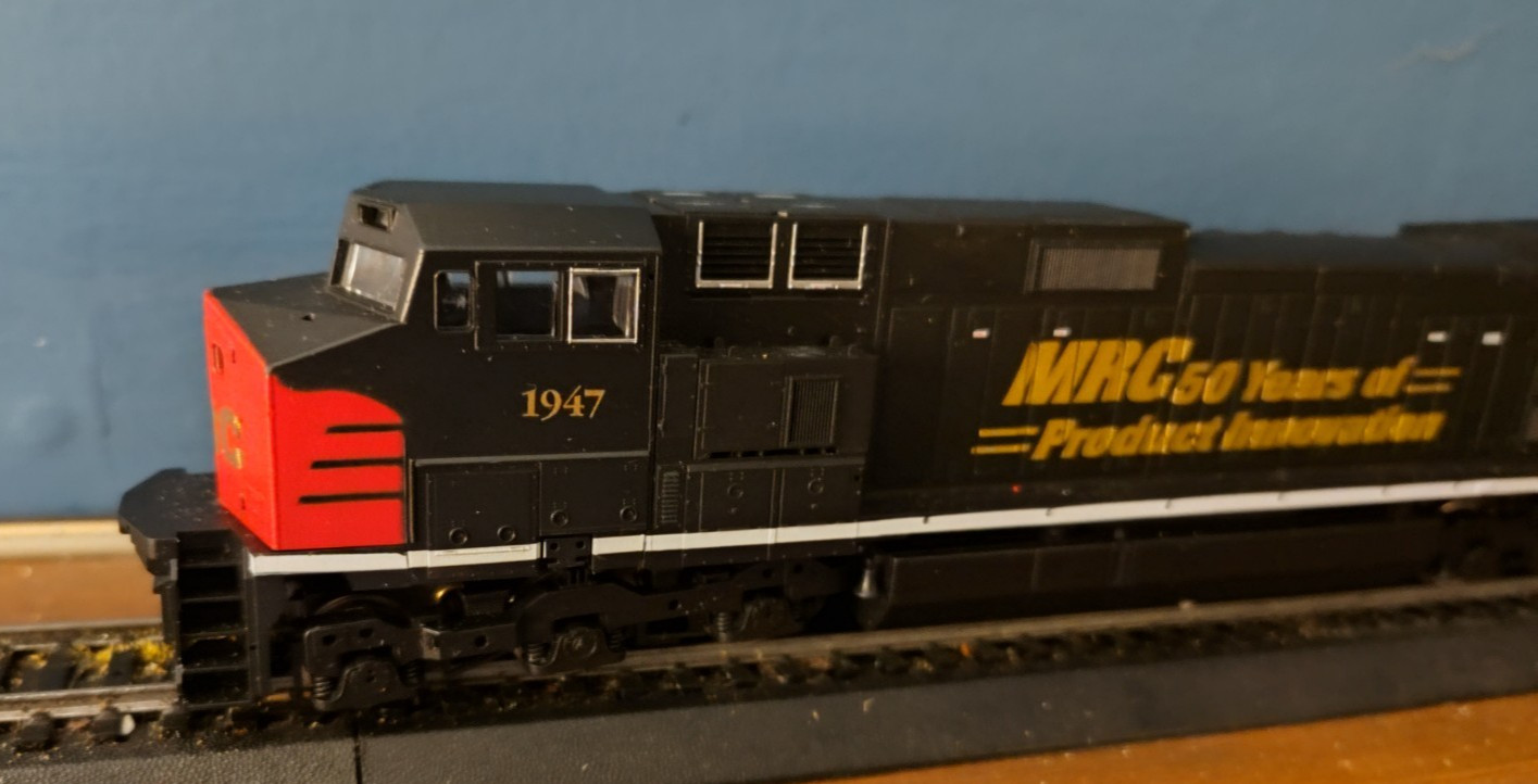 HO Scale MRC Limited Edition 50th Anniversary Locomotive New no 1947 Vintage