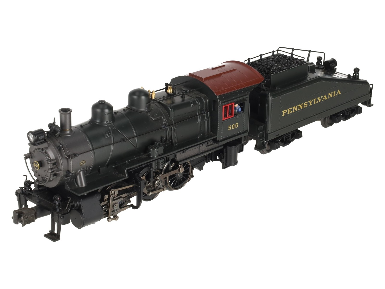 K-Line K3480-0001 O Gauge Pennsylvania 0-6-0 B6 Steam Switcher #505 w/Railsounds