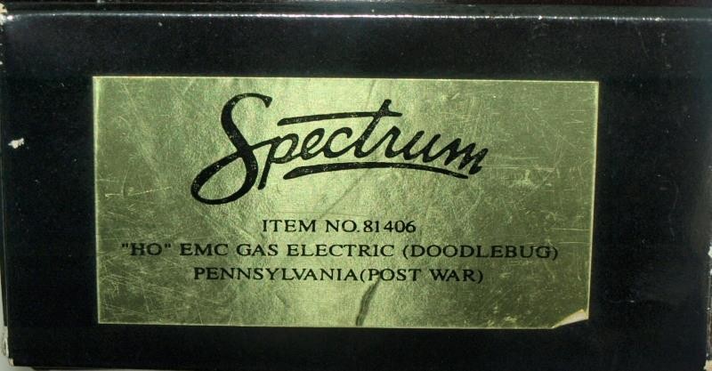 HO Bachmann Spectrum PRR Gas – Electric Doodlebug