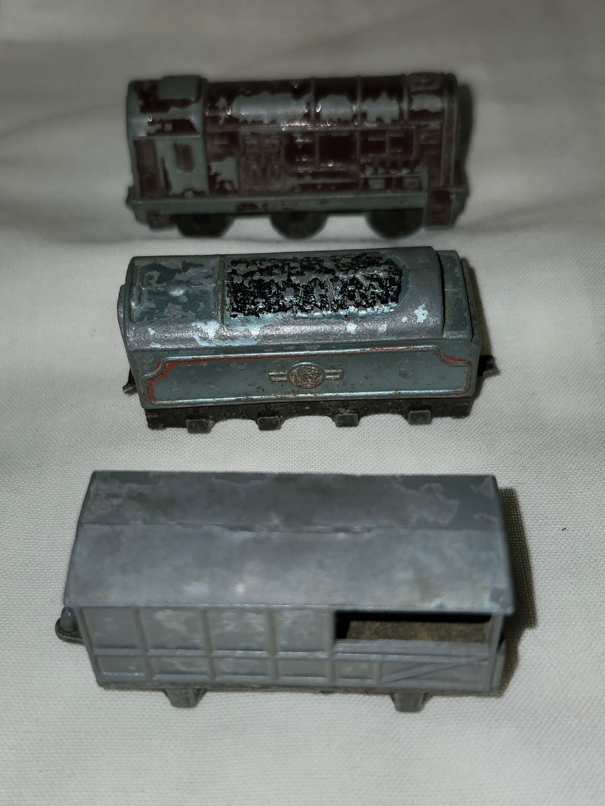 Vintage England Lone Star Locos OOO Gauge Cast Metal Train Set Engines & Track