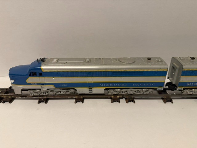 1959 American Flyer S Gauge 21922 Missouri Pacific PA-1 A-A Diesel Set