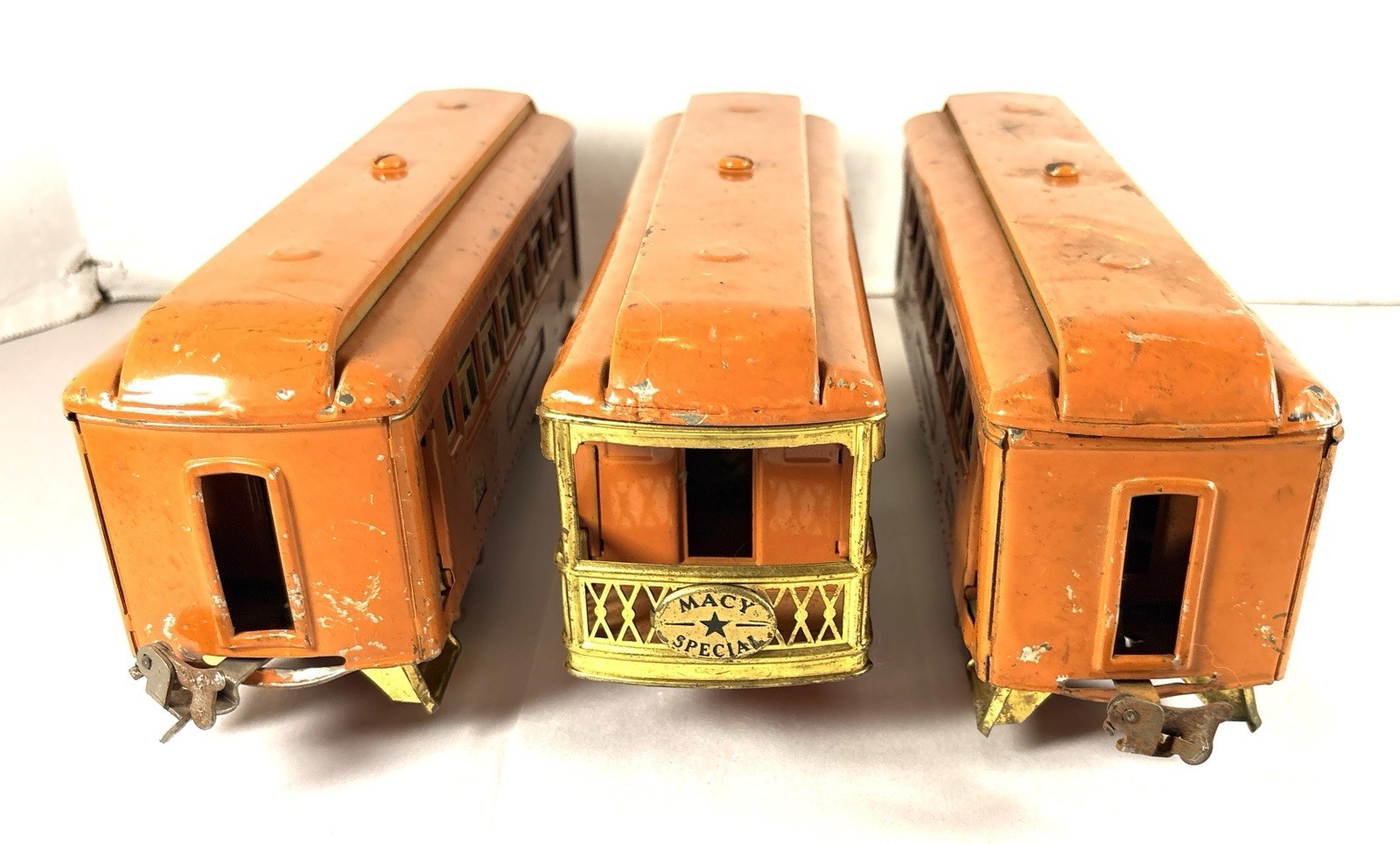Lionel Prewar O Gauge Rare TRUE Macy Special 4U Passenger Set!