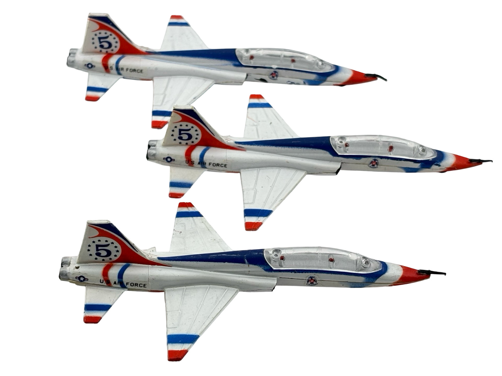 3 Pack HO SCALE BACHMANN MINI-PLANES NORTHRUP R-38 TALON THUNDERBIRD