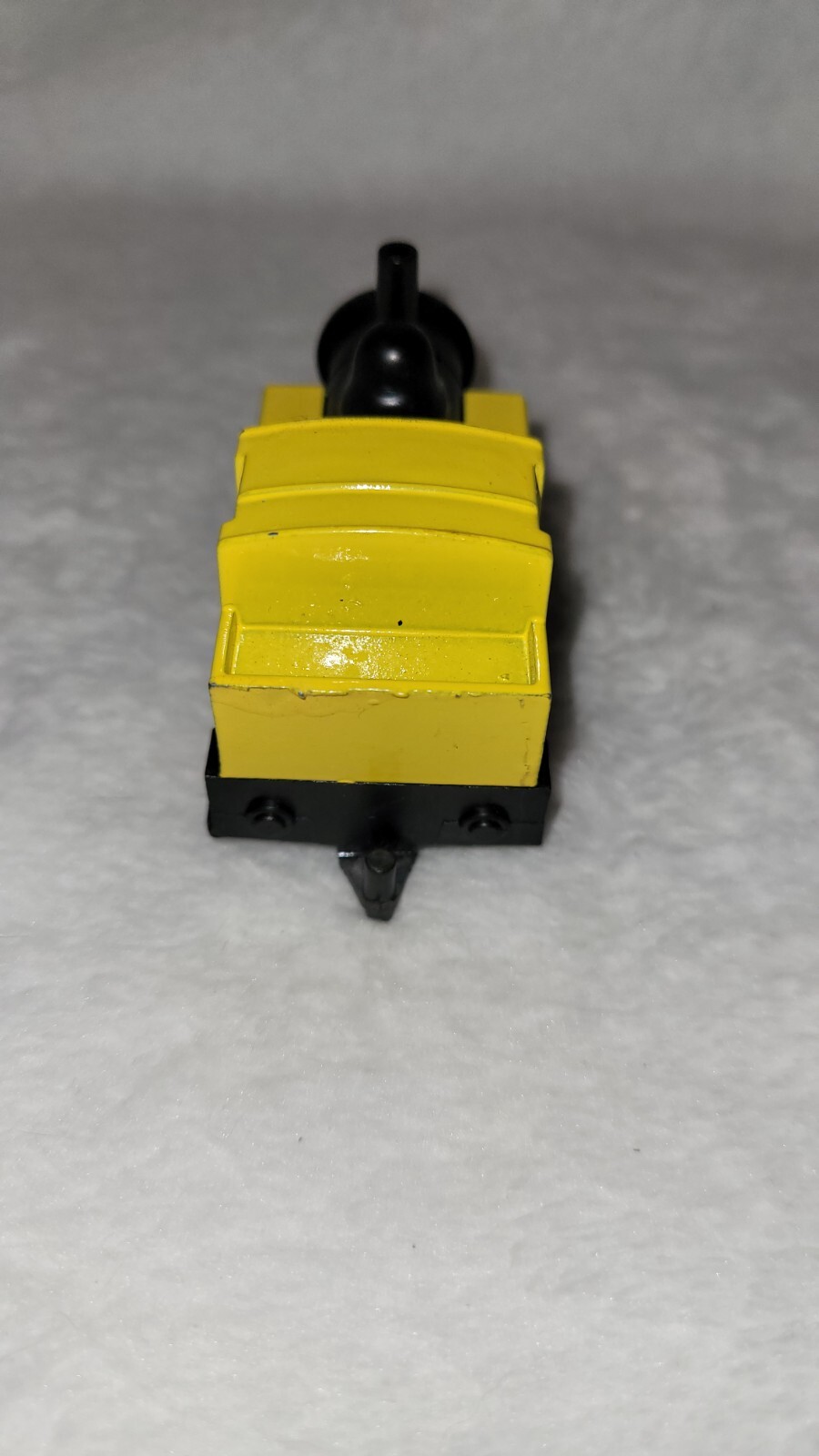 Vintage # 1014 Pull Back Steam Loco Train Engine Locomotive Yellow Works
