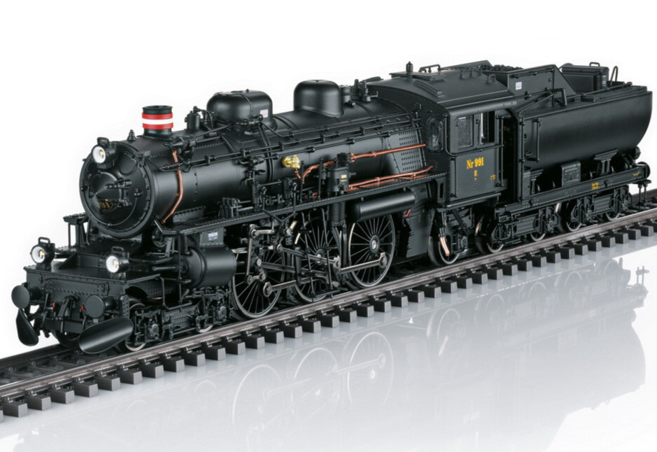 Märklin 39491 Steam Locomotive Litra E 991 DSB Era 2 – 6 Sound New OVP 1:87
