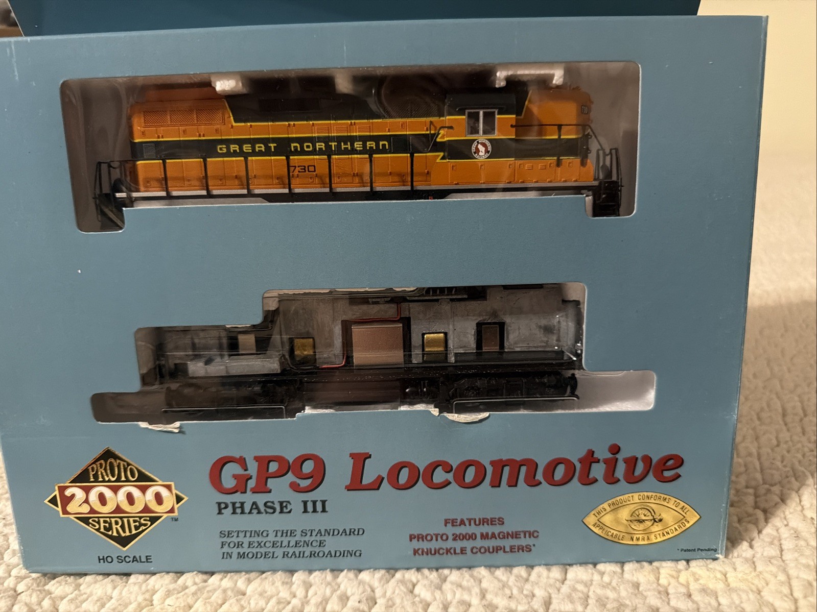 Proto 2000 Series GP7 Locomotive HO #21636 Phase III #730 Dynamic Brakes