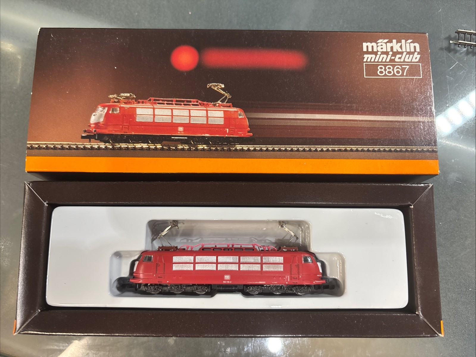 Marklin Mini Club 8867 DB Engine Locomotive Made In West Germany