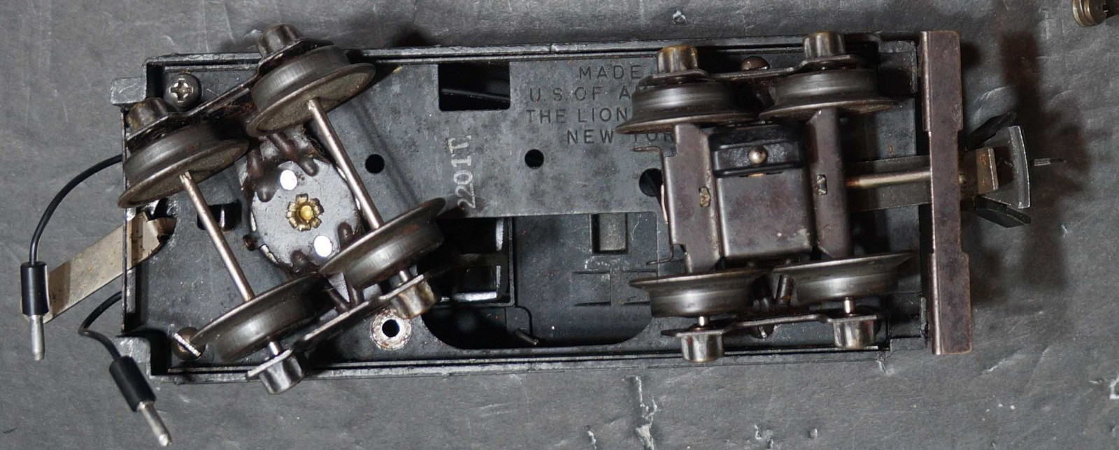 lionel 201t metal tender ca 1940 exc all metal 13a