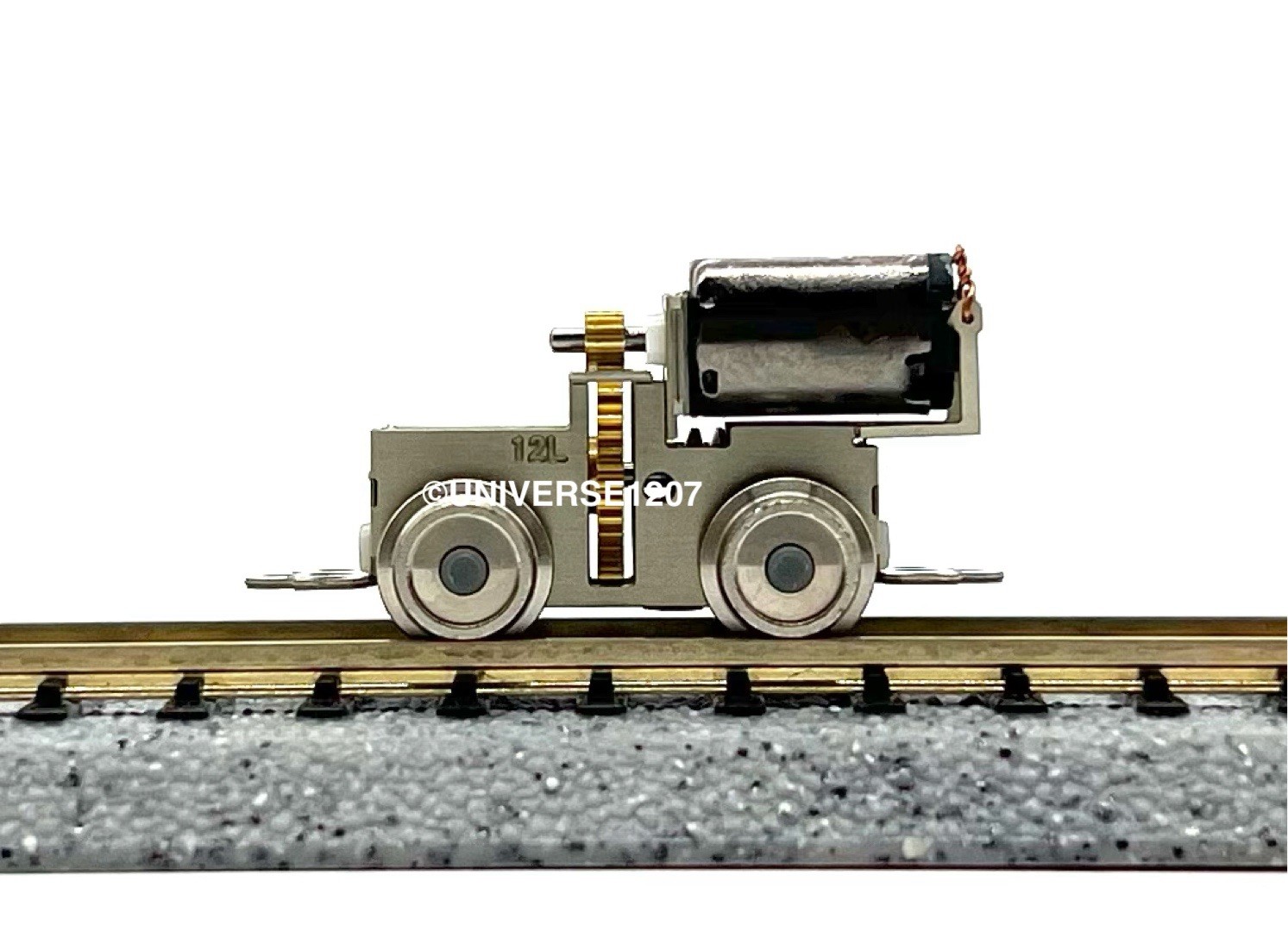 N/HOn30/HOe/009 Gauge Aru-Model NZ12S Locomotive Power Drive Chassis Φ5.2mm H0e