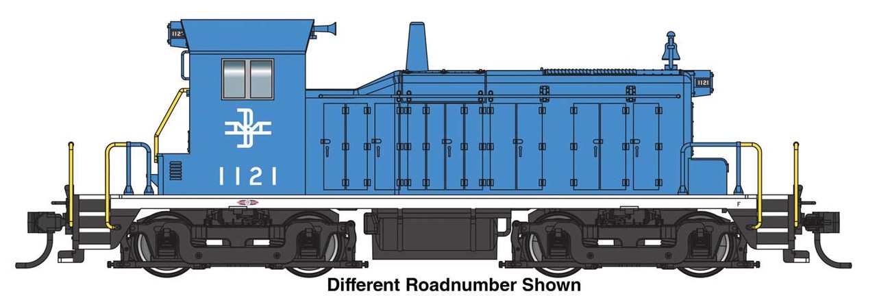 Walthers ~ HO Scale ~ EMD SW1 ~ Sound & DCC ~ Boston & Maine #1126 ~ 910-19239