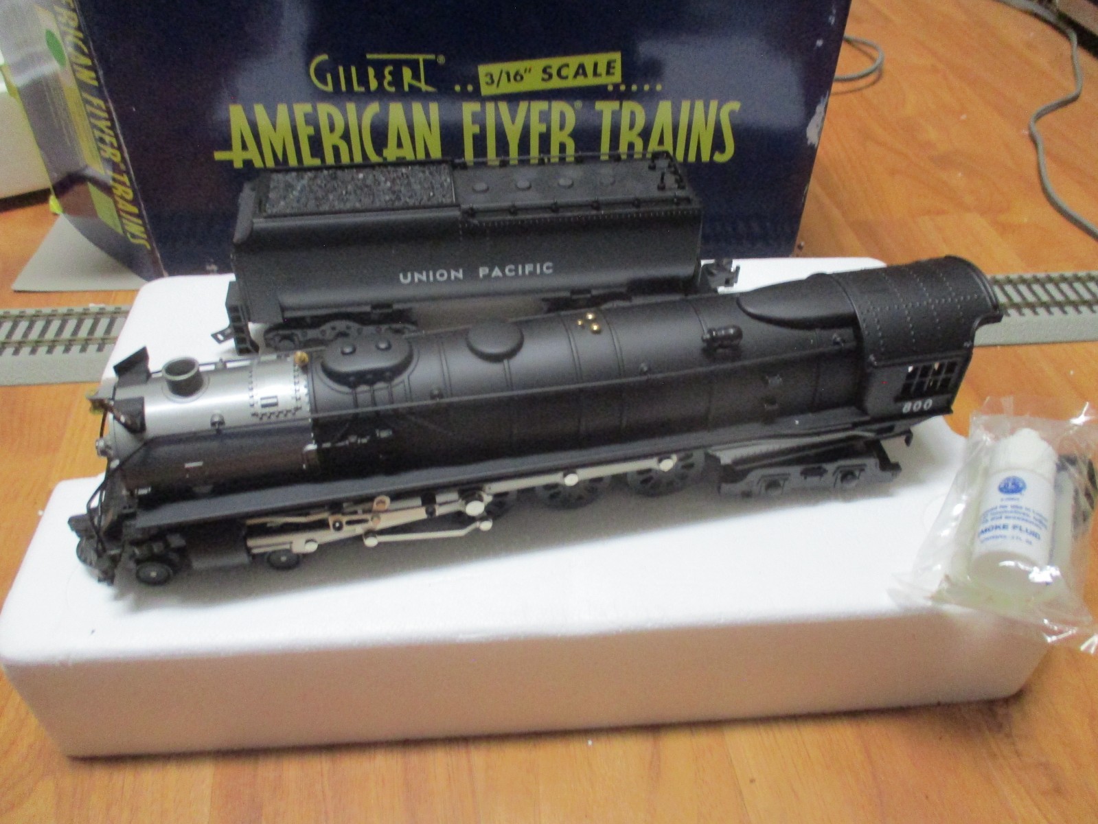 Amer Flyer 6-48047 UP 4-8-4 Steam loco (1/24/26) Hirail AC