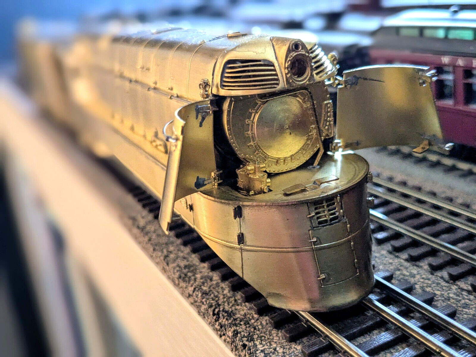 **1 OF 100! OVERLAND BRASS MILW RD CLASS A 4-4-2 #3-4 MODERNIZED HO *”RUNS G@@D!