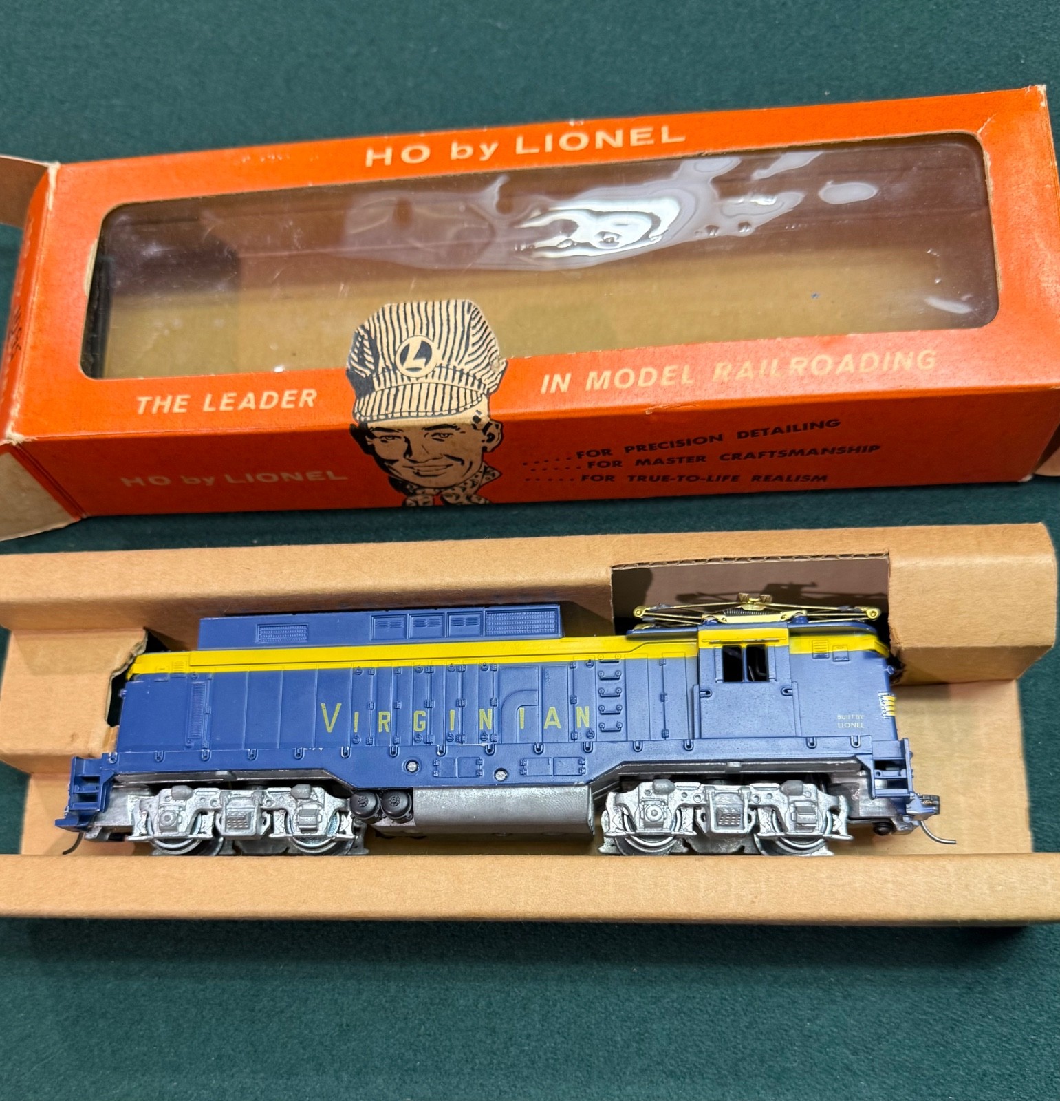 Lionel HO Virginian Rectifier Locomotive produced by Athearn in 1959