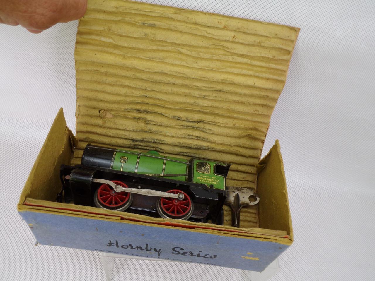 Boxed Hornby Series O Gauge M1/2 clockwork Locomotive #L453 1C16