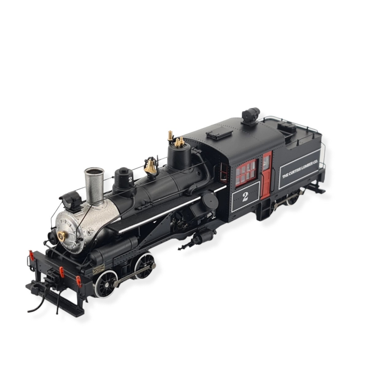 Rivarossi HR2882 Heisler 2 Motorized Trucks, “The Curtis Lumber Co #2”