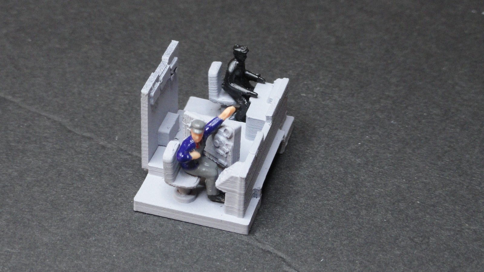 3D Printed GP,SD Locomotive Series Custom Cab Interior .HO . RARE