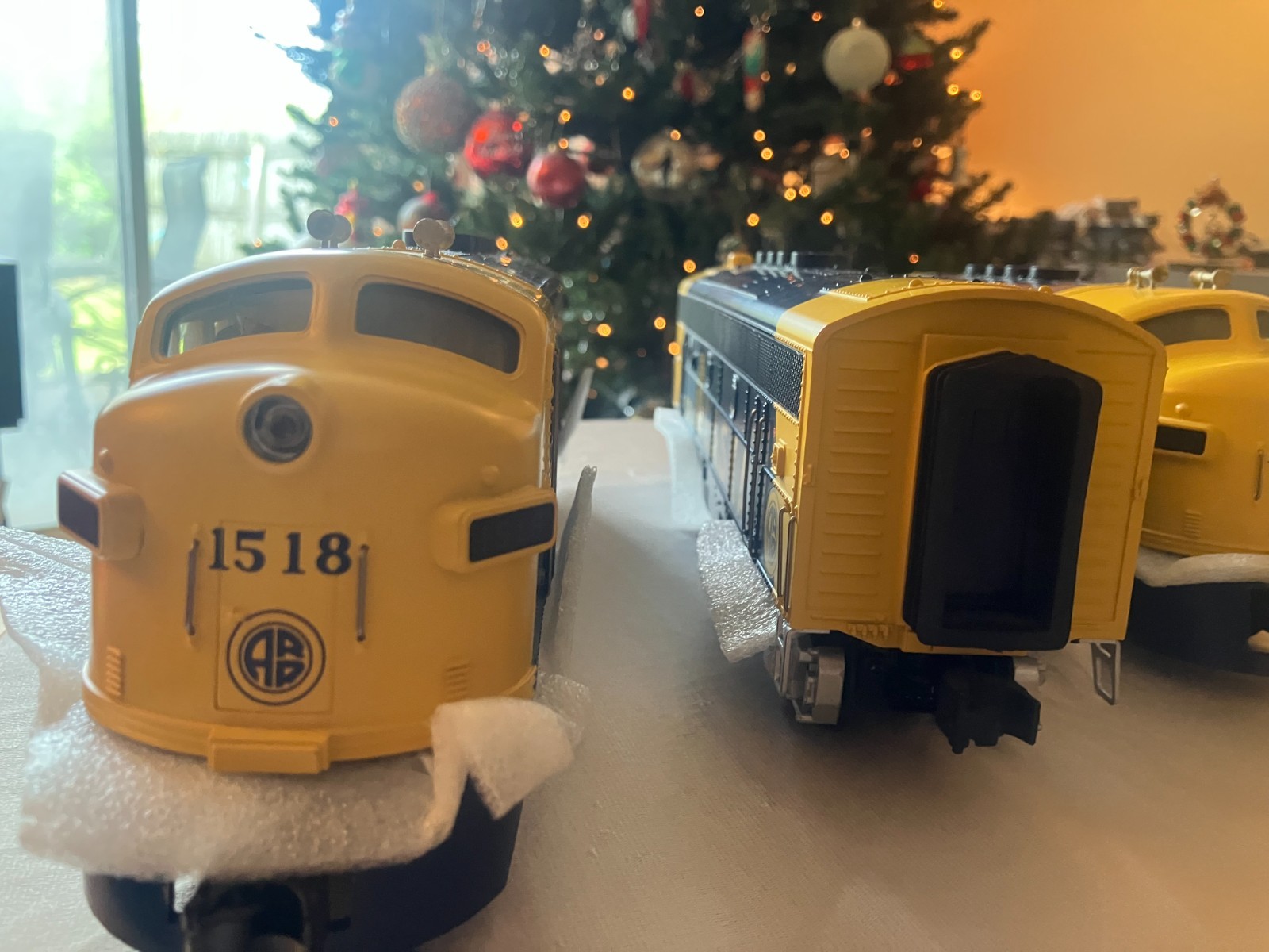 MTH UPGRADED Ps2 ALASKA R.R. F-3, A-B-A DIESEL SET w/BCR, 3 Boxes, LN 3R Premier