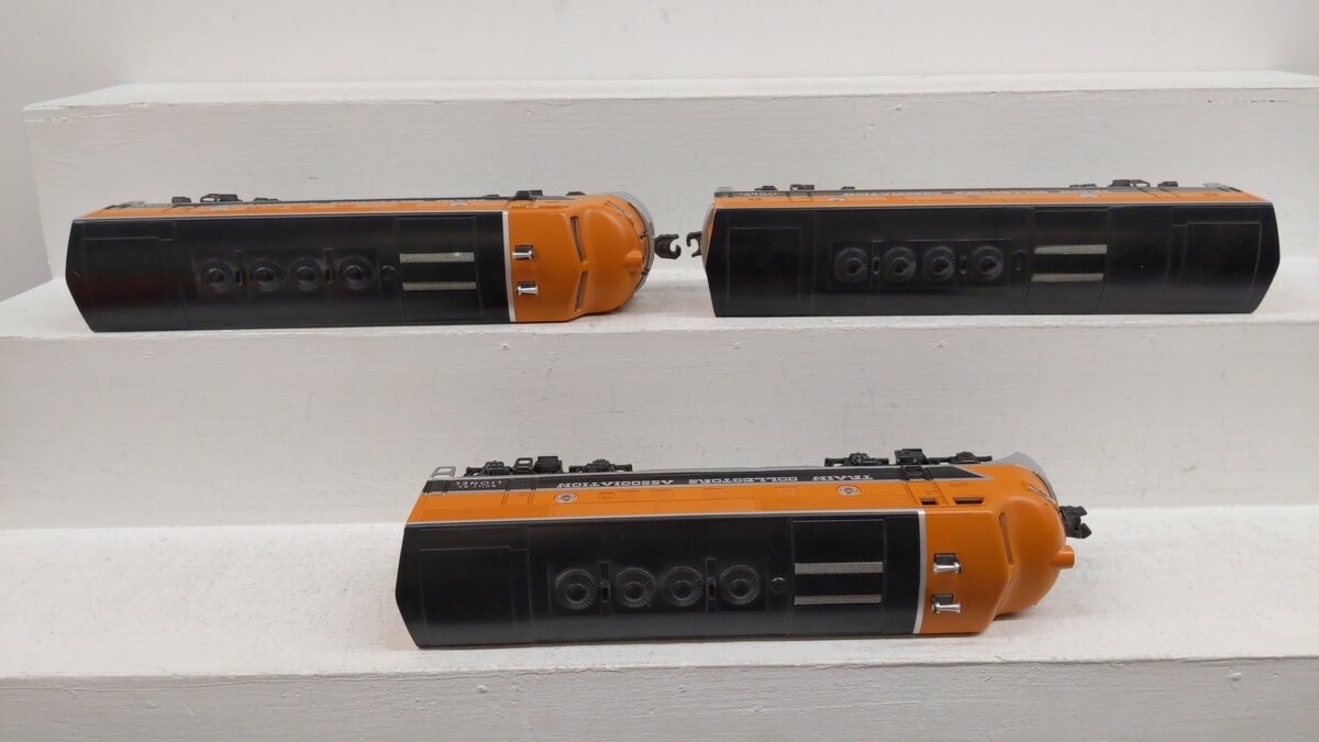 Lionel 6-11737 O Gauge TCA 40th Anniversary F3 ABA Diesel Locomotive Set EX/Box