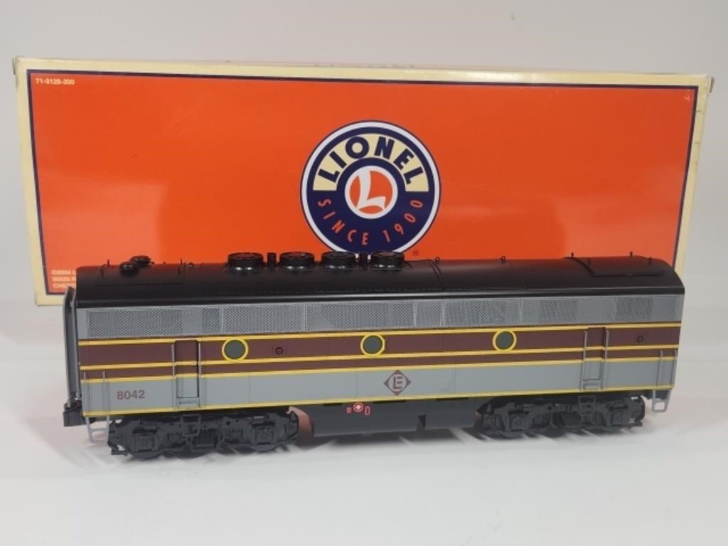 Lionel 24538 Erie Lackawanna 8033 O Gauge F3 Powered B Unit Diesel Locomotive