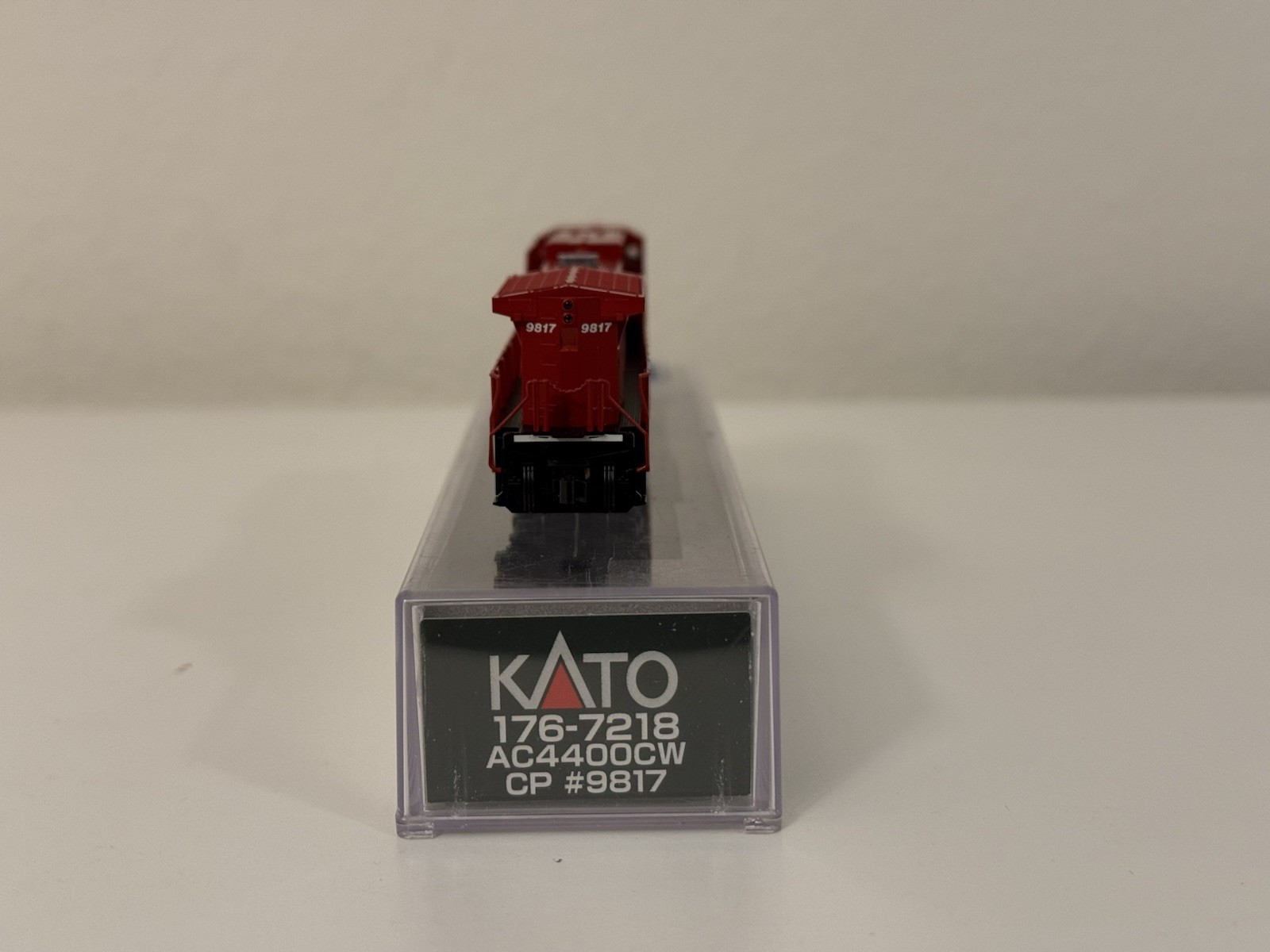 Kato 176-7218-DCC N Canadian Pacific AC4400CW Diesel Locomotive w/DCC #9817