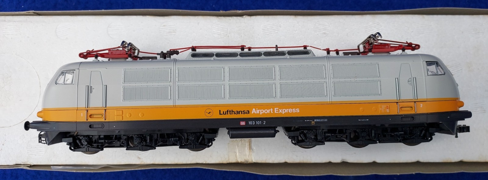 LIMA HO DB BR E-103 101-2 LUFTHANSA AIRPORT EXPRESS Electric Loco No. 208118LP