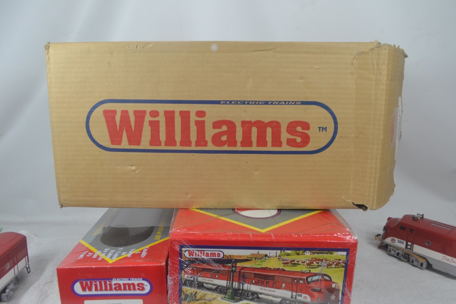 WILLIAMS O GAUGE 2245 TEXAS SPECIAL F-3 DIESEL A-B-A LN-BOXED, LIONEL REMAKE