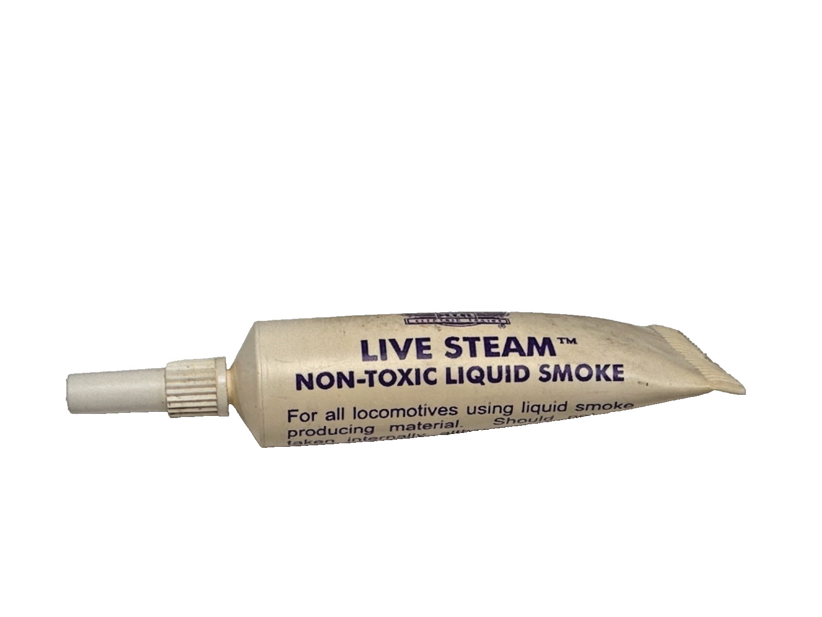 Vintage, Original MTH Live Steam Liquid Smoke, 4.0cc Tube, Never opened