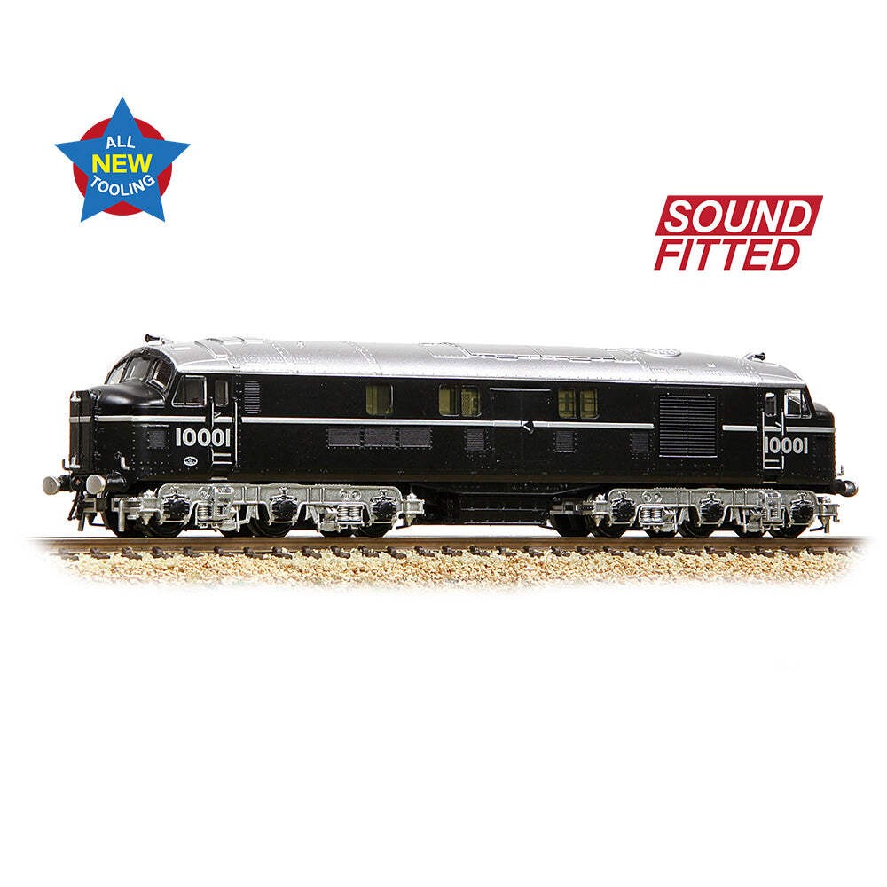 Graham Farish 372-911SF N Gauge LMS 10001 Black & Silver DCC SOUND