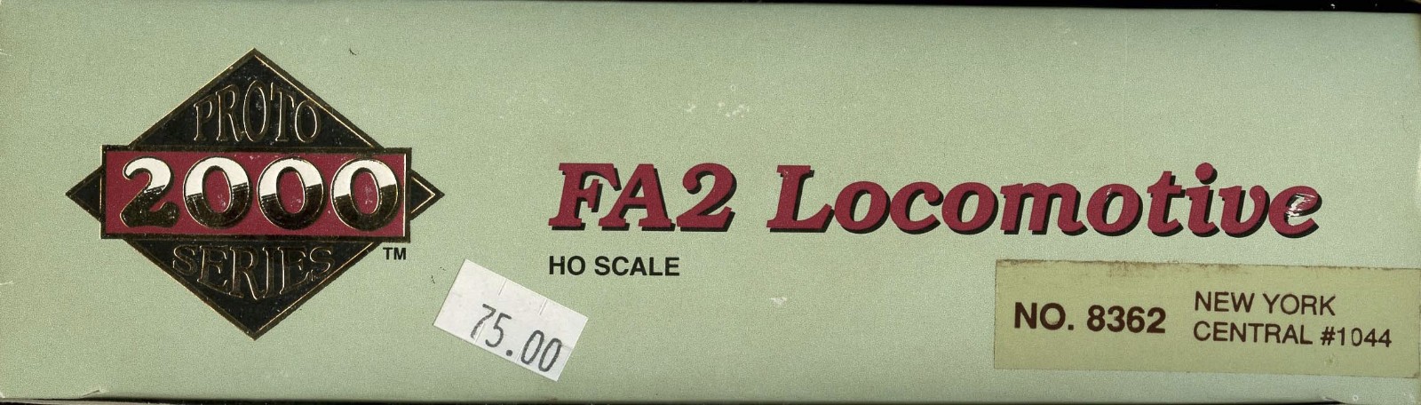 Proto 2000 FA-2 NYC #1044 – HO Scale