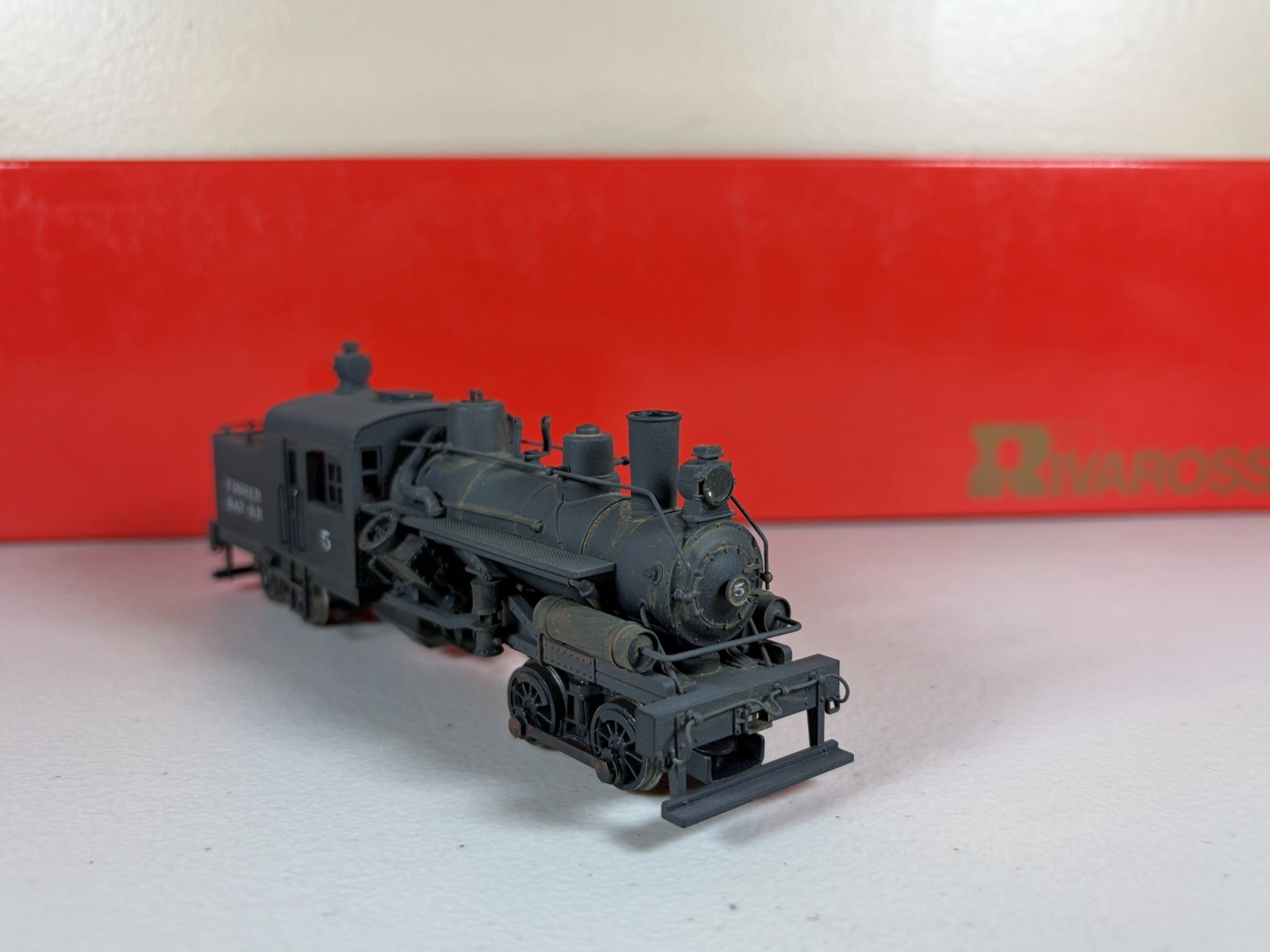 HO Rivarossi Fisher Bay RR Heisler Steam Engine #5