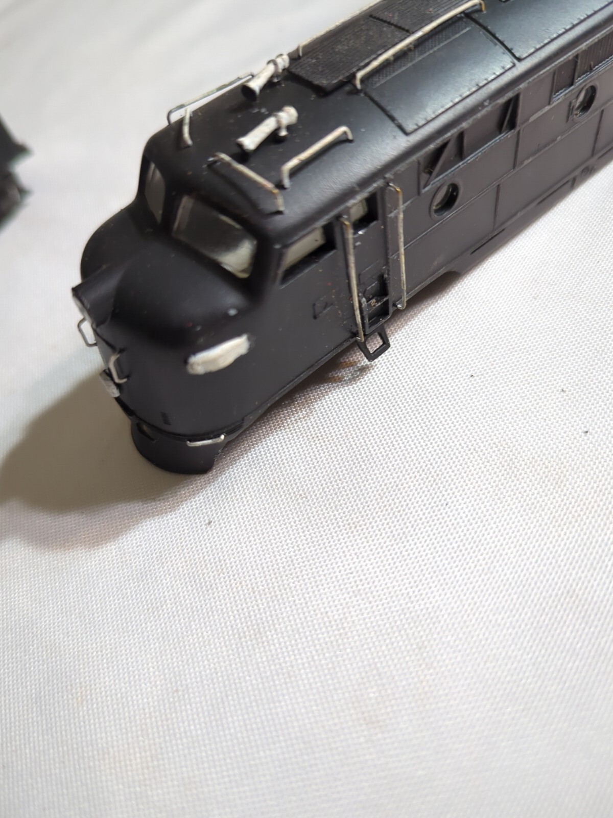 HTF Ho Gauge Heavy Brass Or Steel Santa Fe Locomotive Shell & B Unit