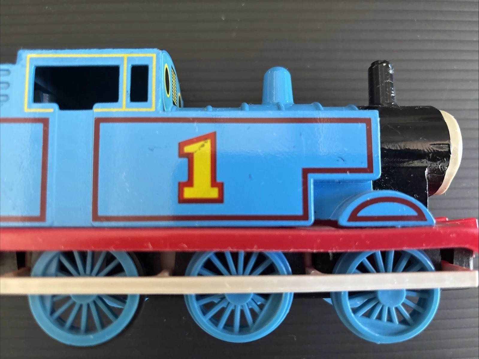 Vintage ERTL Thomas The Tank Engine 7” Die Cast Pull Back Train Working 1987
