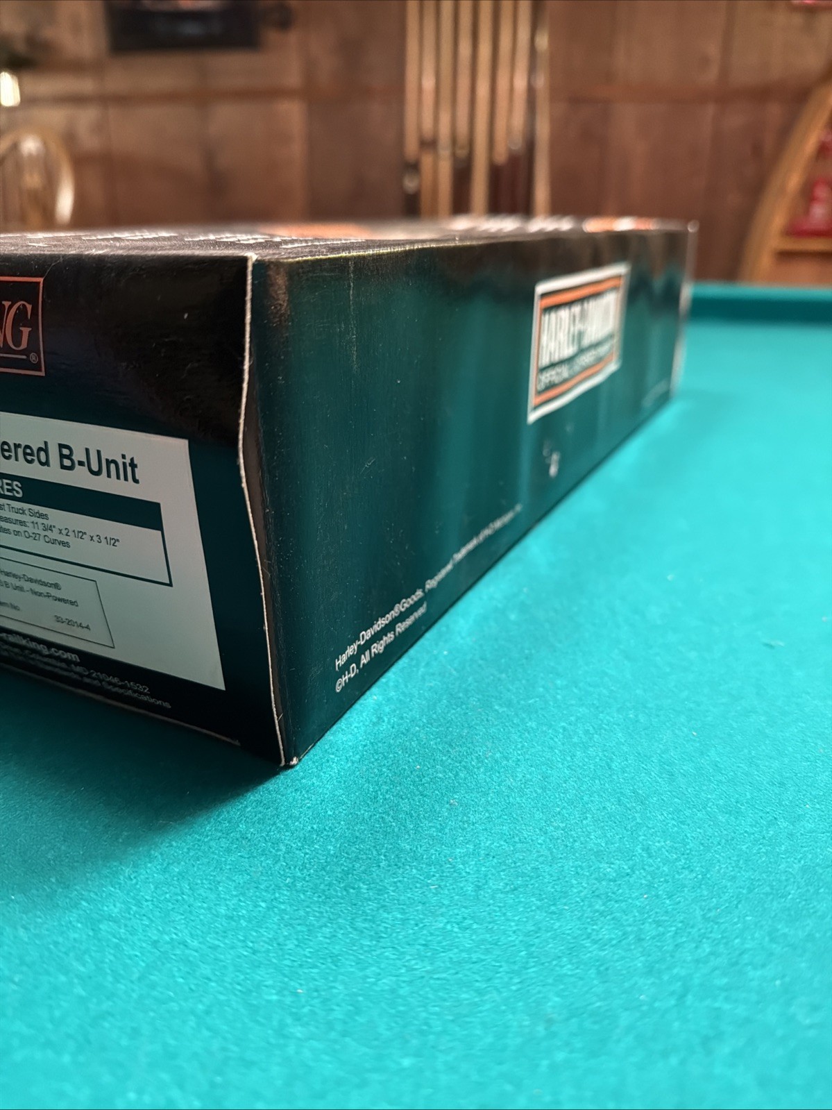 MTH Rail King Harley Davidson Item #33-2014-4 F3 Diesel Non Powered B Unit