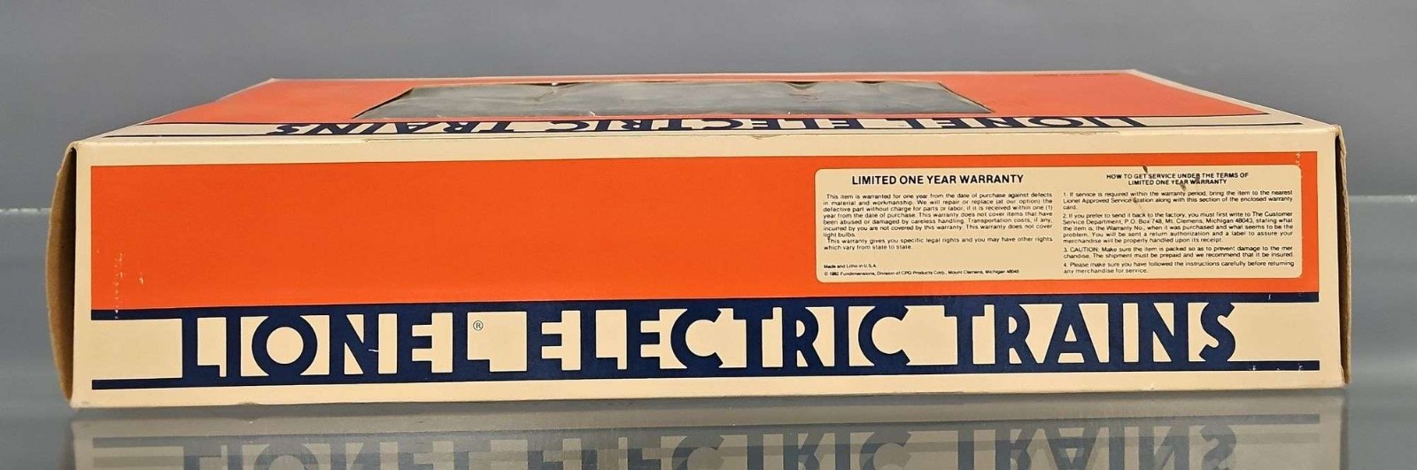 Lionel O 6-8371 New York Central F3 B Unit Electronic Horn Original Box Non/pwd