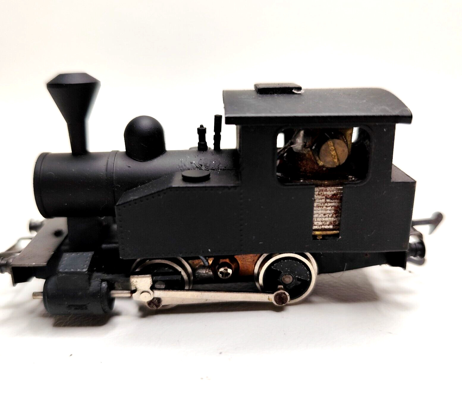 HO Scale Nakamura Seimitsu 0-4-0 Porter Brass Steam Locomotive Made in Japan