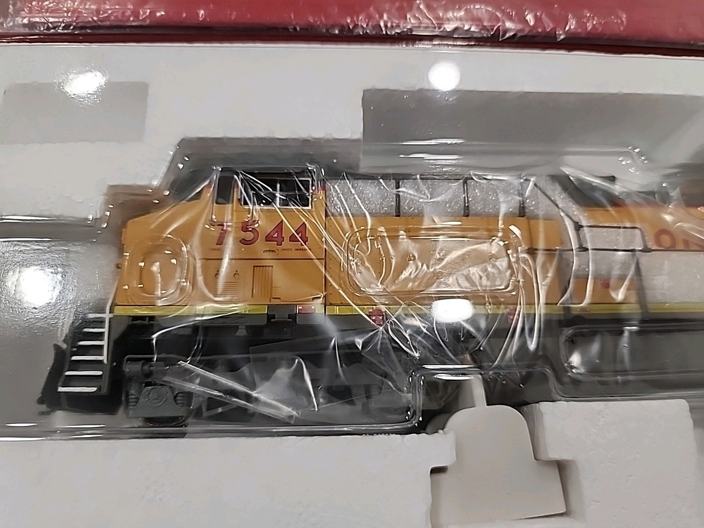 Lot 2 Broadway Limited Paragon2 2298 2299 HO Union Pacific #7567 #7544 GE AC6000
