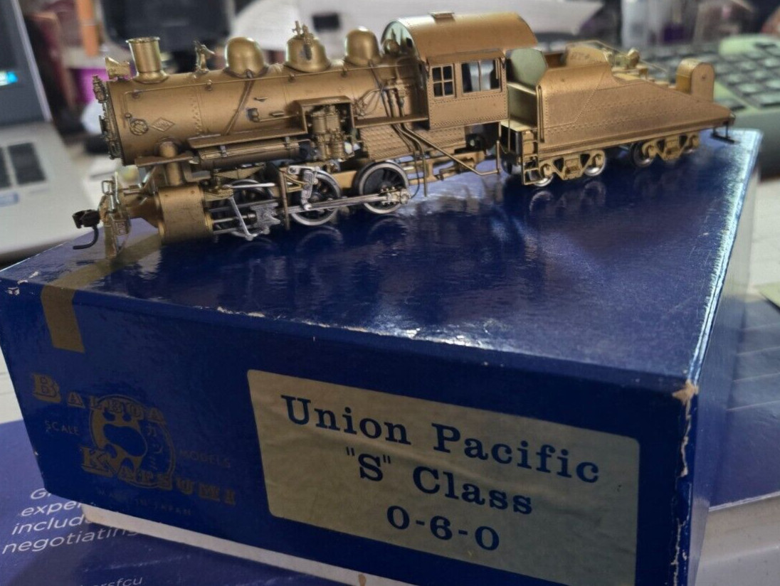 BRASS HO KTM UP S-CLASS 0-6-0 PREMIUM VERSION, READ DESCRIPTION