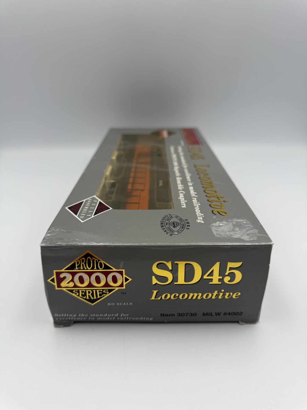 HO Proto 2000 #433-30730 SD45 Milwaukee Road #4002 DCC Ready. TRO, IOB.