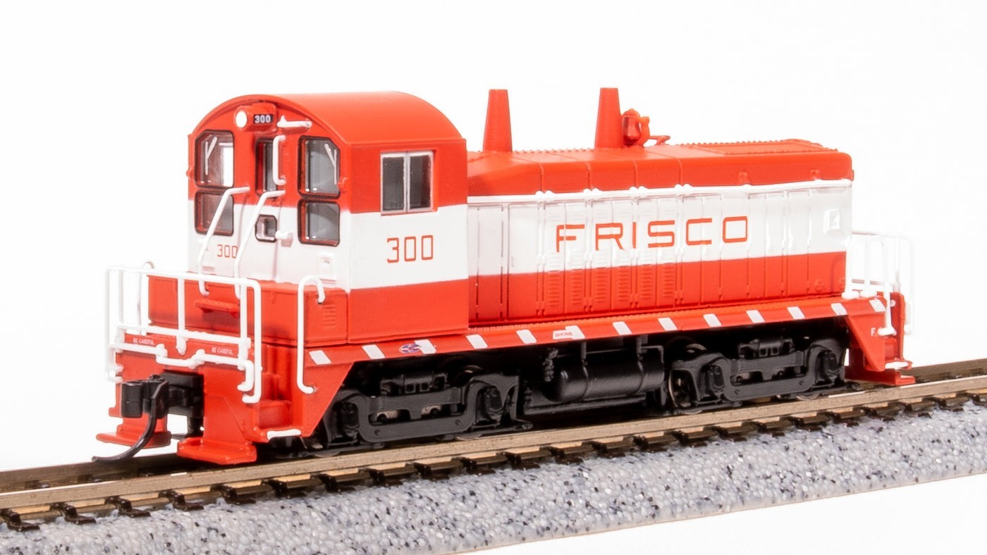 Broadway 7521 EMD SW7, SLSF 304, Red & White, Paragon4 Sound/DC/DCC, N