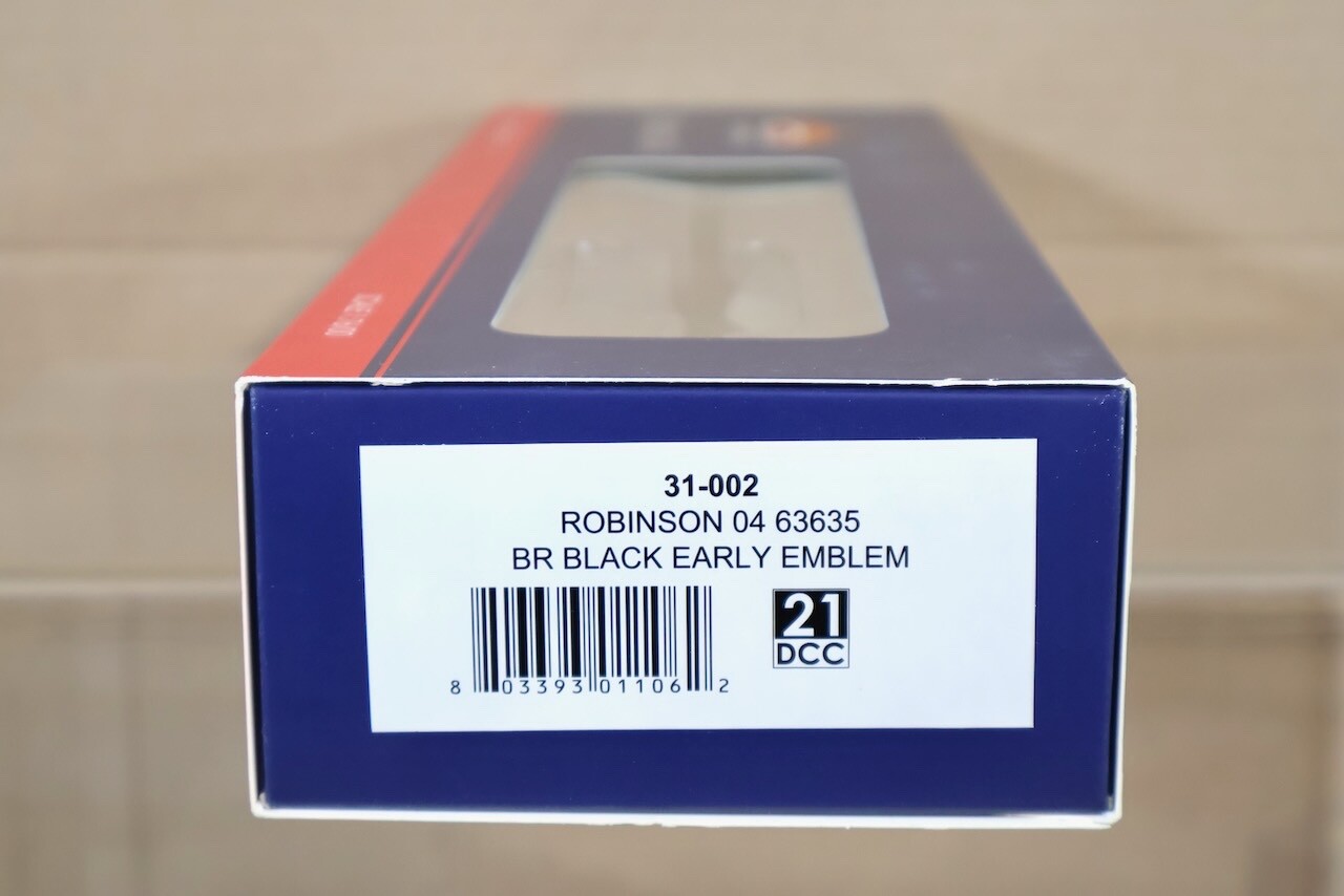 BACHMANN 31-002 DCC READY BR 2-8-0 ROBINSON CLASS O4 LOCOMOTIVE 63635 ol