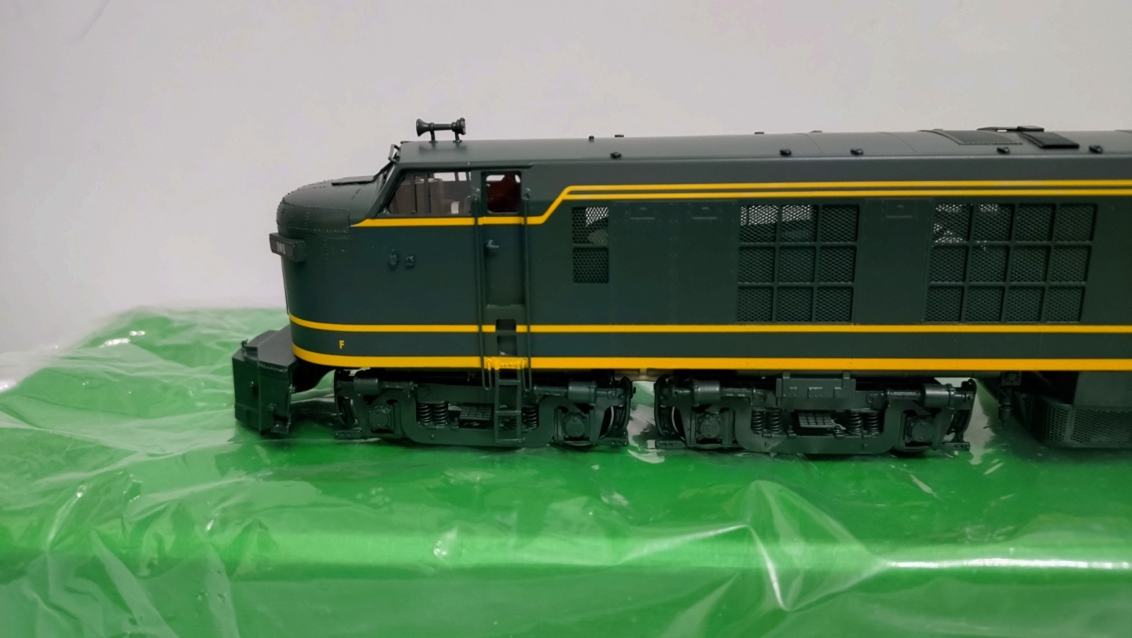 Overland (OMI) Brass Alco/GE Double Ended Gas Turbine – HO scale